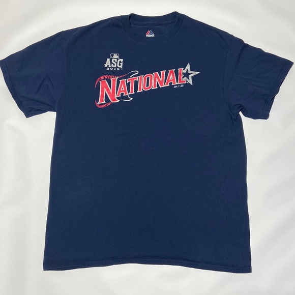 MLB National All Star Game 2019 Shirt. Size Large. Majestic Brand - Picture 1 of 6